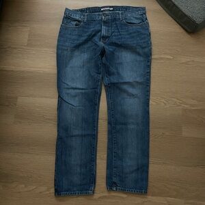 Tommy Hilfiger Men's Dark Blue Straight Jeans